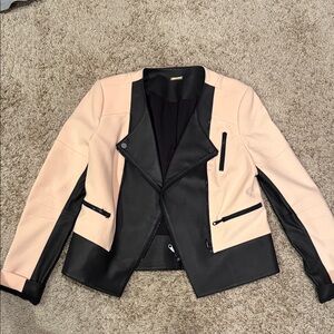 Women's Black and Pink Jacket